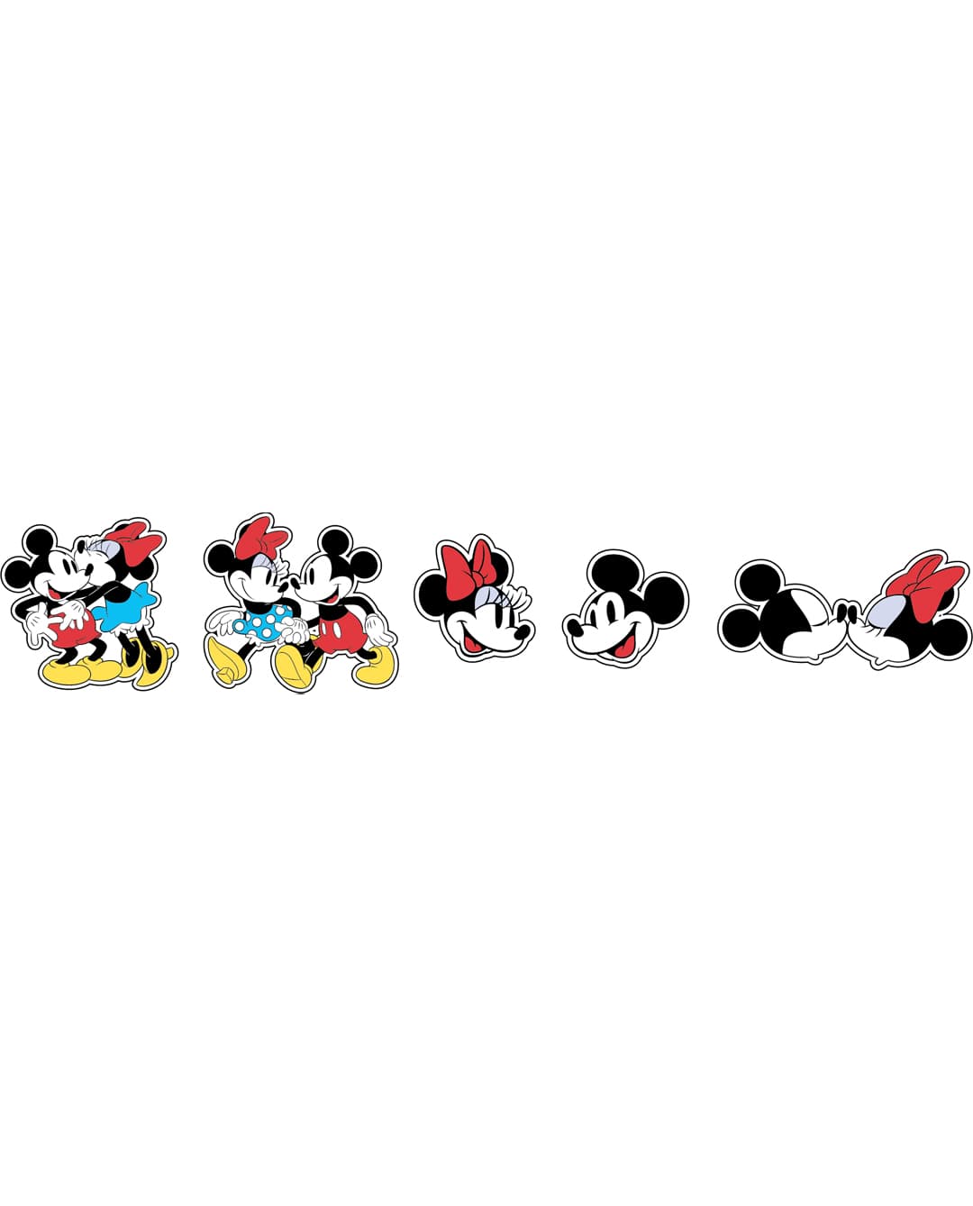 Minnie Mickey Cute 5Pck