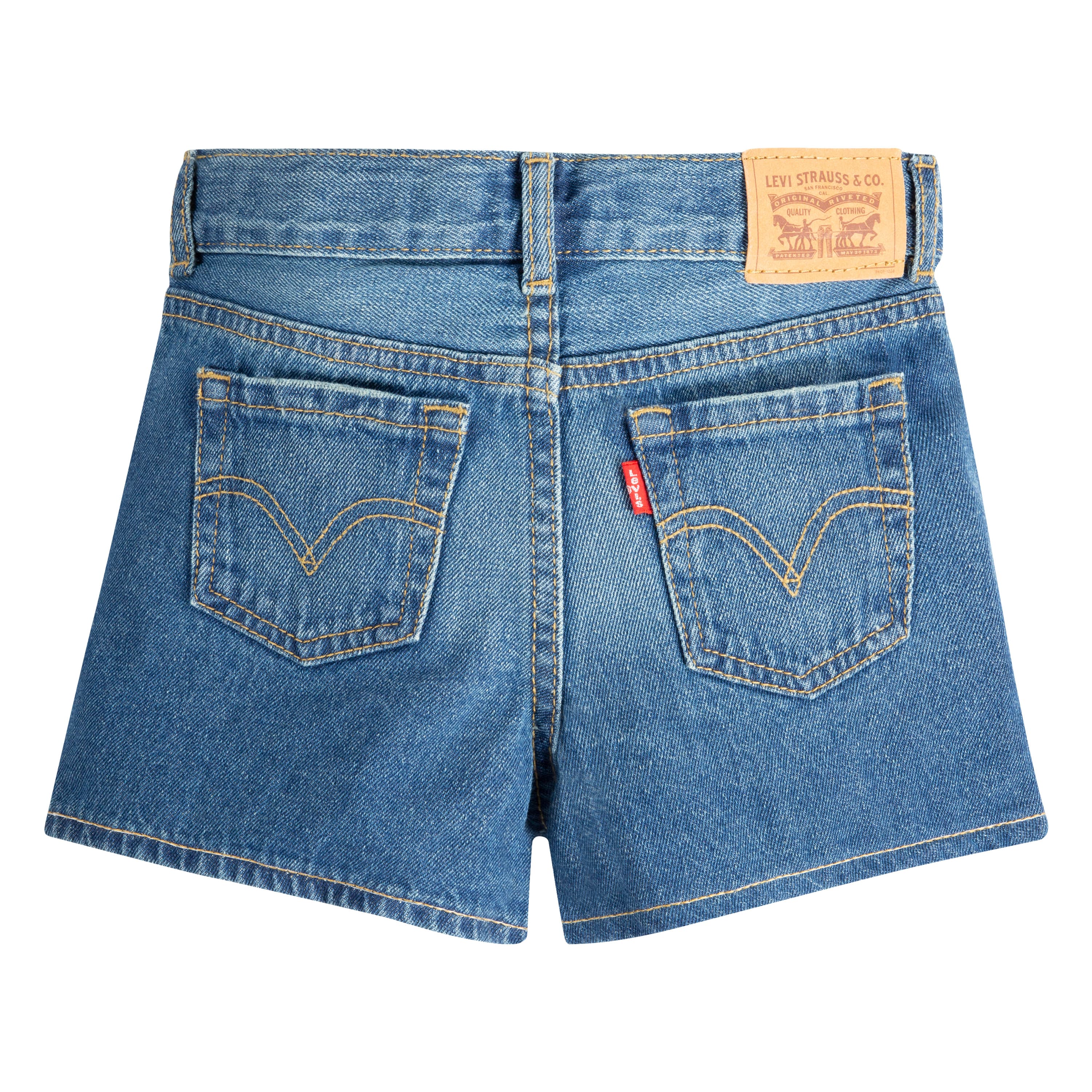 LE LVG FOLDED MINI MOM SHORT