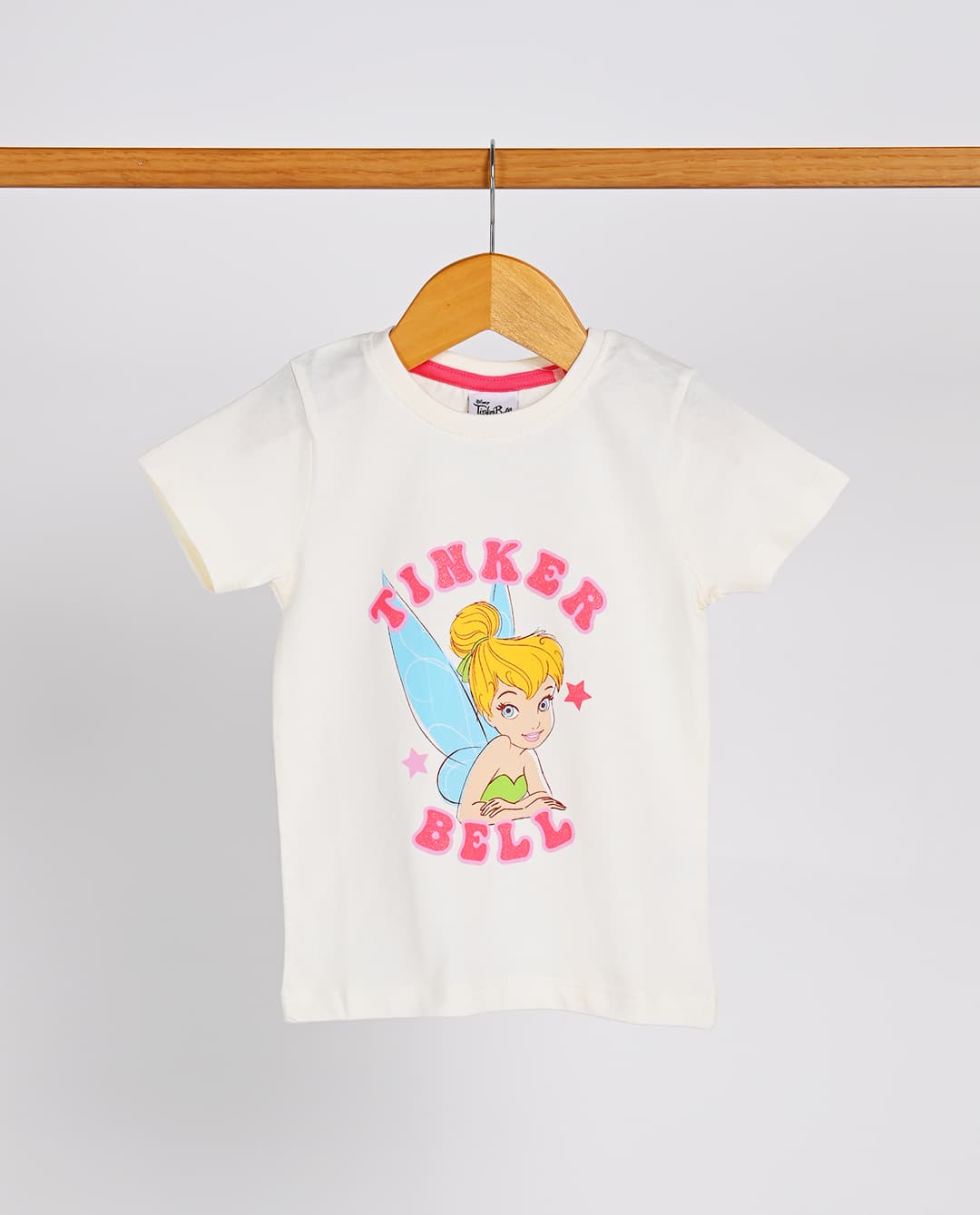Babies & more Short Sleeve Tinker Bell Graphic T-Shirt White