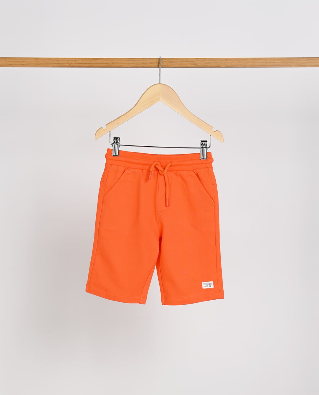 Babies & more Solid Shorts With Woven Patch And Cargo Pocket Red