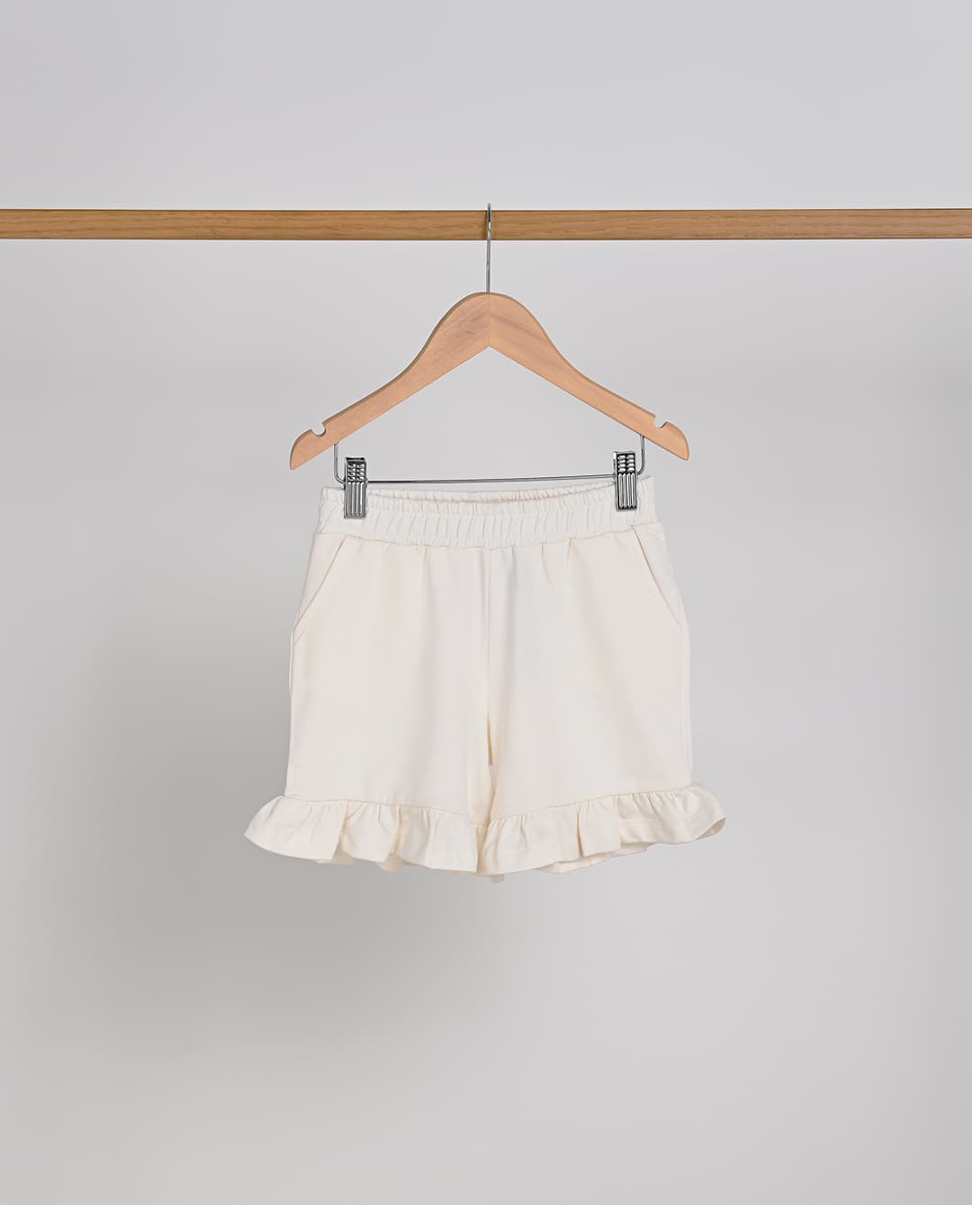Babies & more Solid Shorts Off White