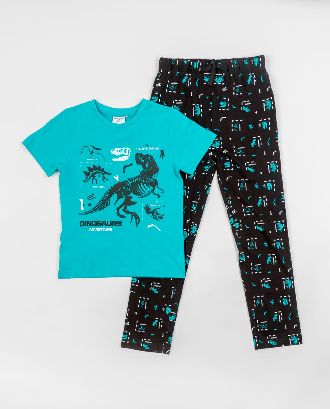 Babies & more Short Sleeve Top & Full Bottom Pyjama Set