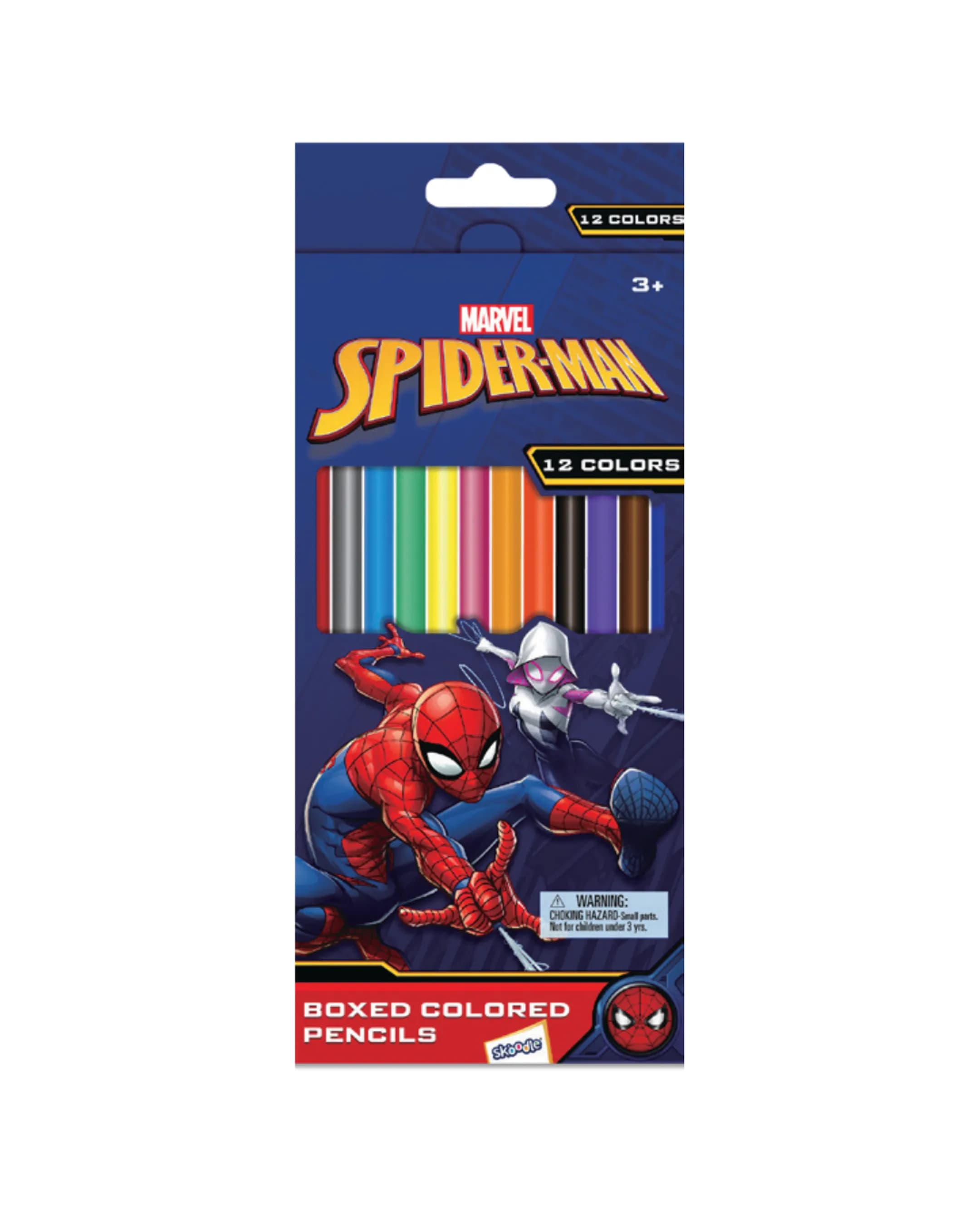 Spider-Man 12 Colored Pencil