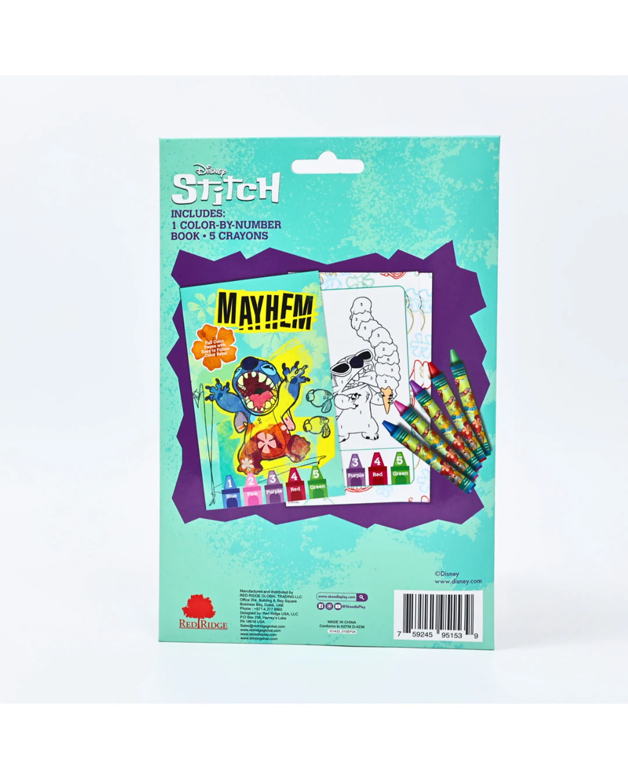 Stitch Color by Number