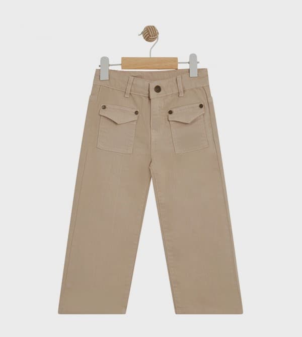 Babies&More Cream Twill Pants