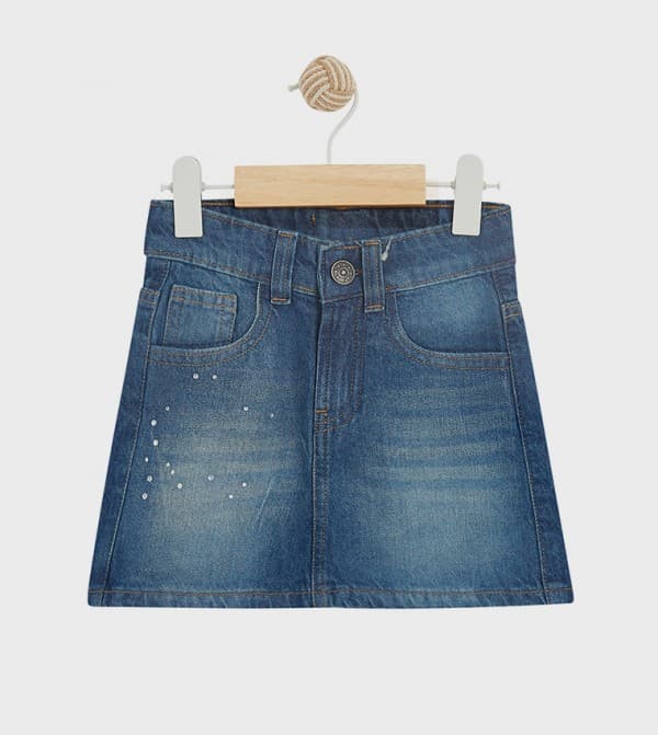 Babies&More Blue Denim Skirt