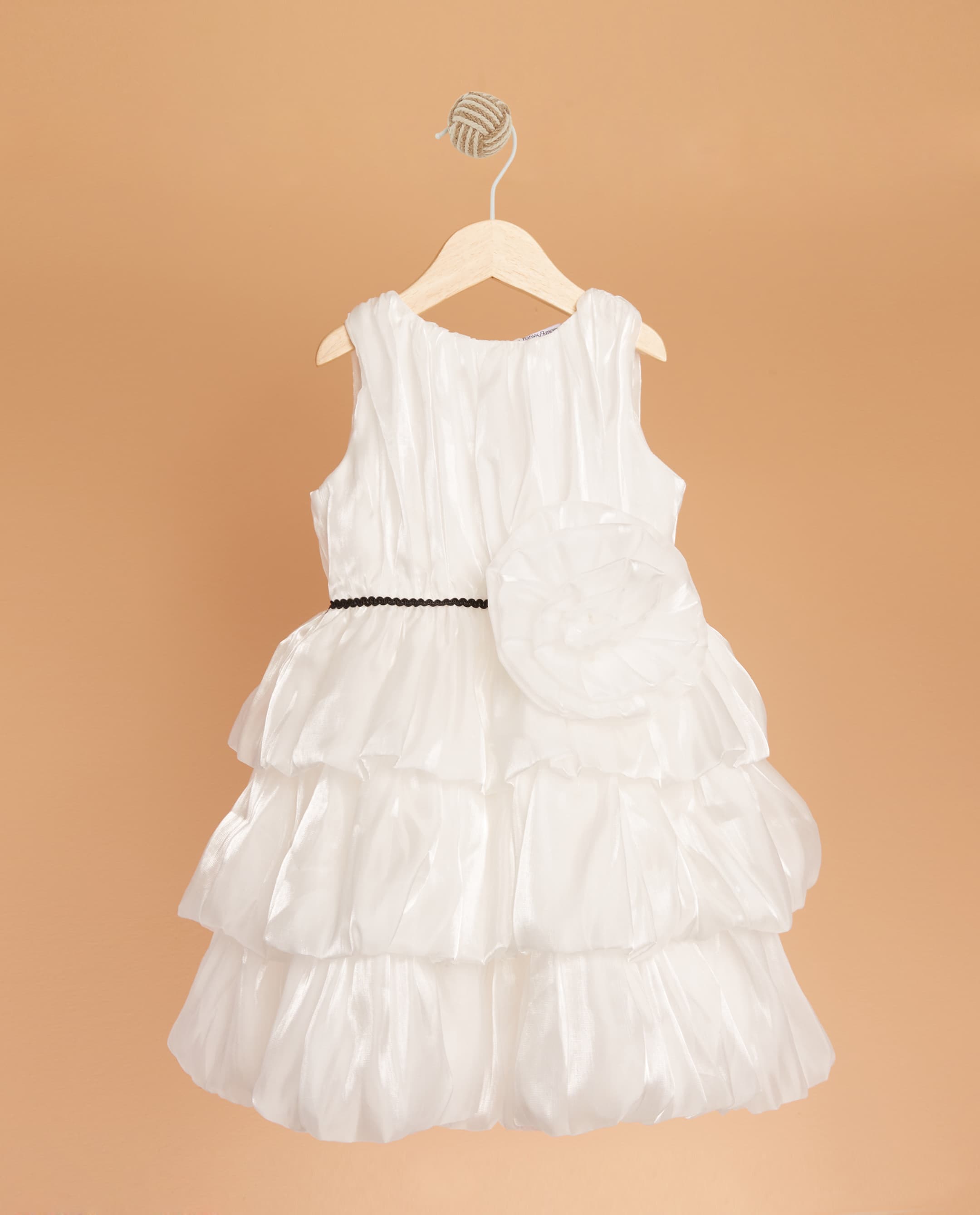 Flare Sleeveless Girls Dress