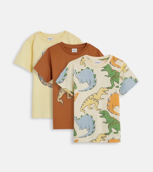 Babies & more Short Sleeves T-Shirt 3Pk