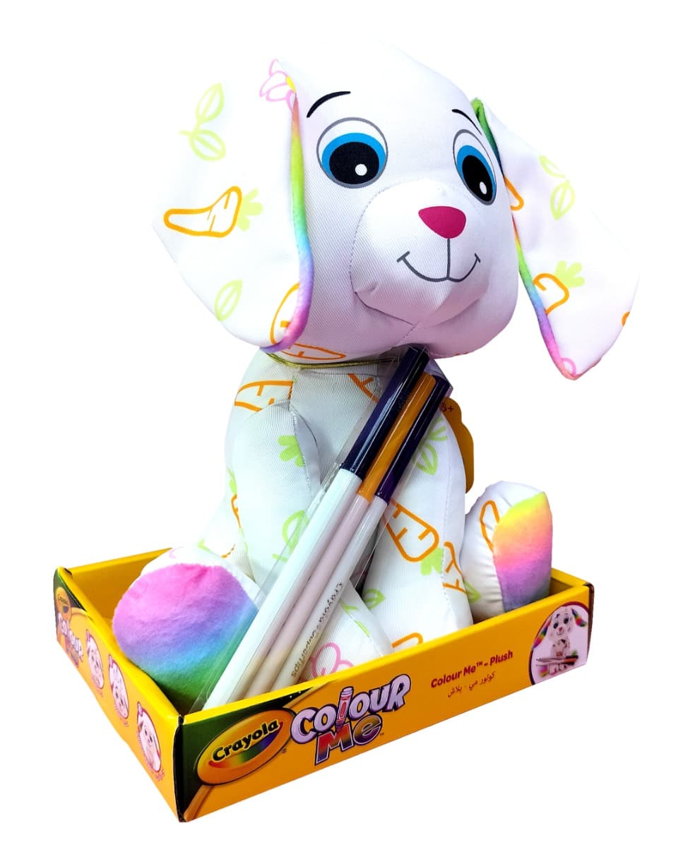 Crayola Colour Me Plush Bunny