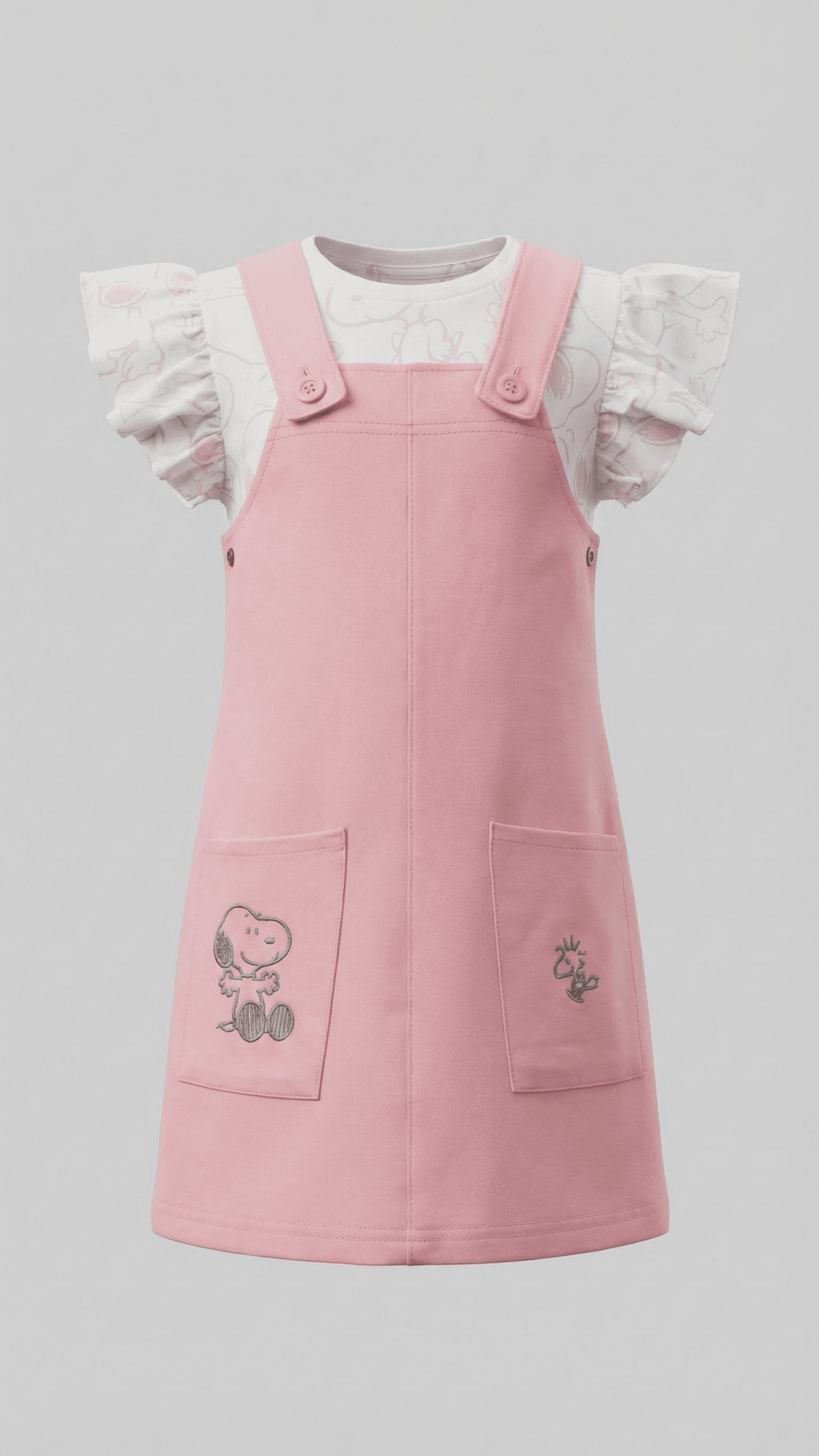 Babies & more Short Sleeves Dungaree Set