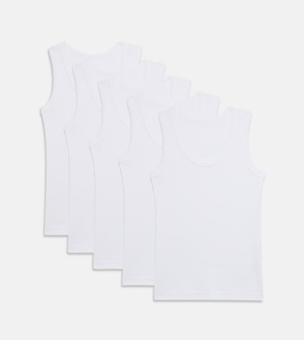 Babies & more - VESTS - BOYS VEST PACK OF 5