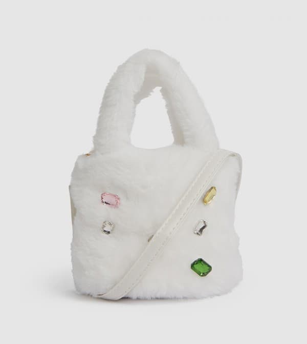 Girls Crystals Mini Handbag