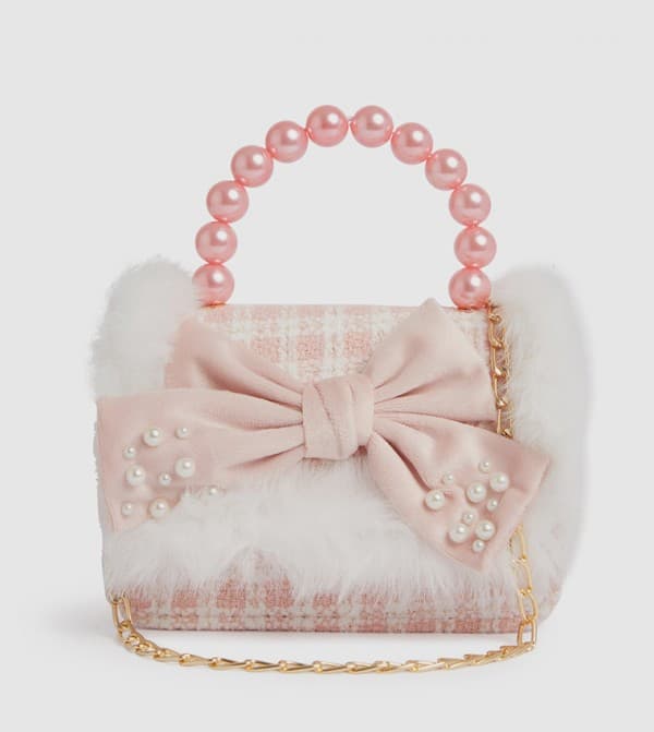 Girls Crystals Mini Handbag