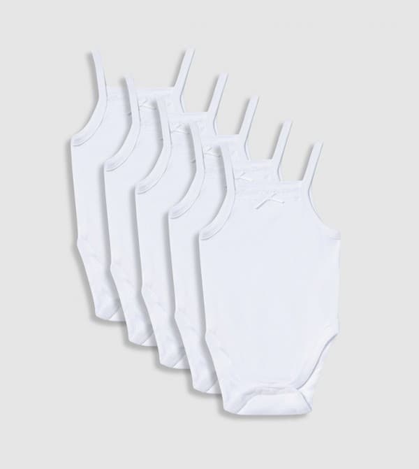 Babies & more - BODYSUITS - BODYSUIT STRAPPY 5PACK