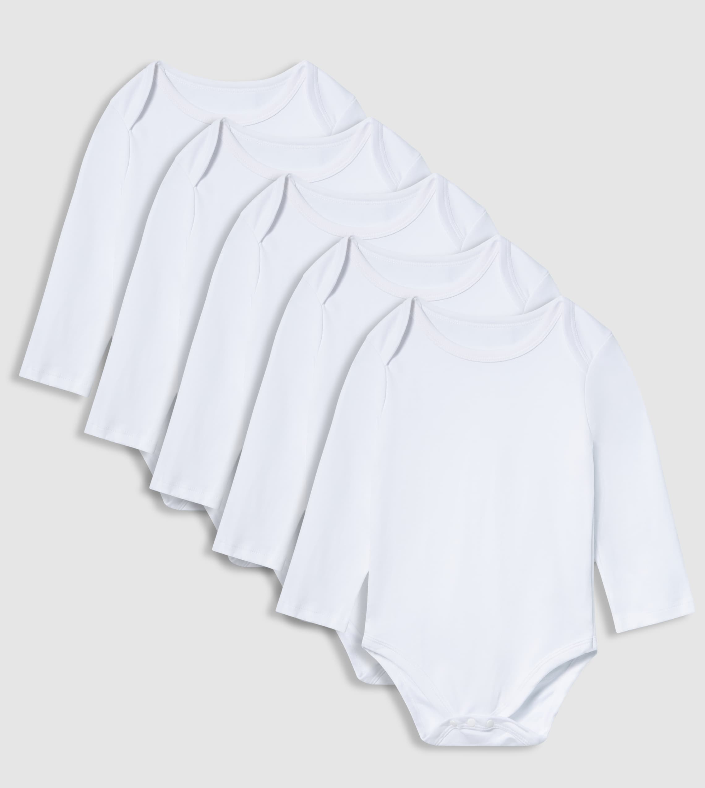 Babies & more - BODYSUITS - BODYSUIT LONG SLEEVES5PACK