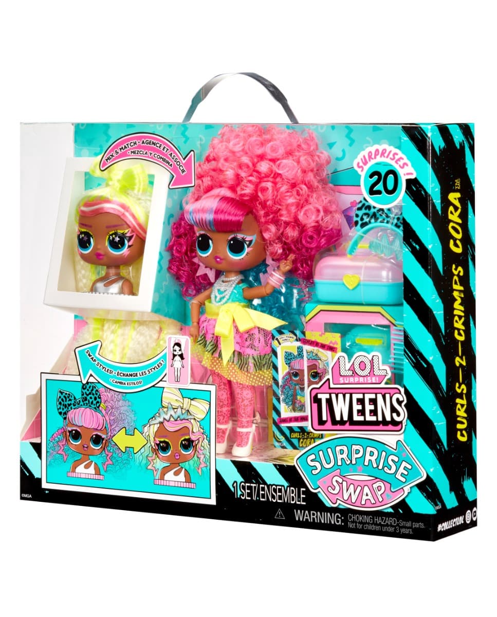 LOL Surprise Tweens Swap Fashion Doll [Curls-2-Crimps Cora]