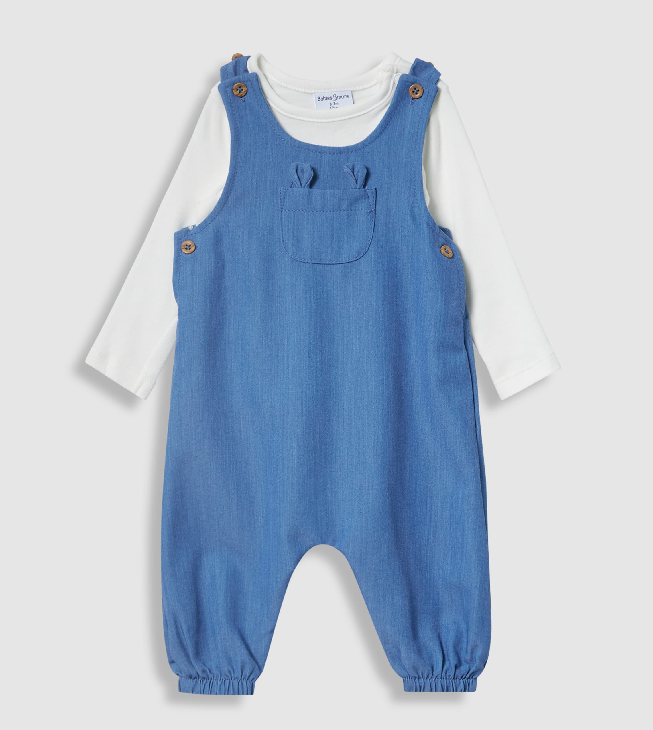 Babies & more - DUNGAREES - DUNGAREE SET L/S