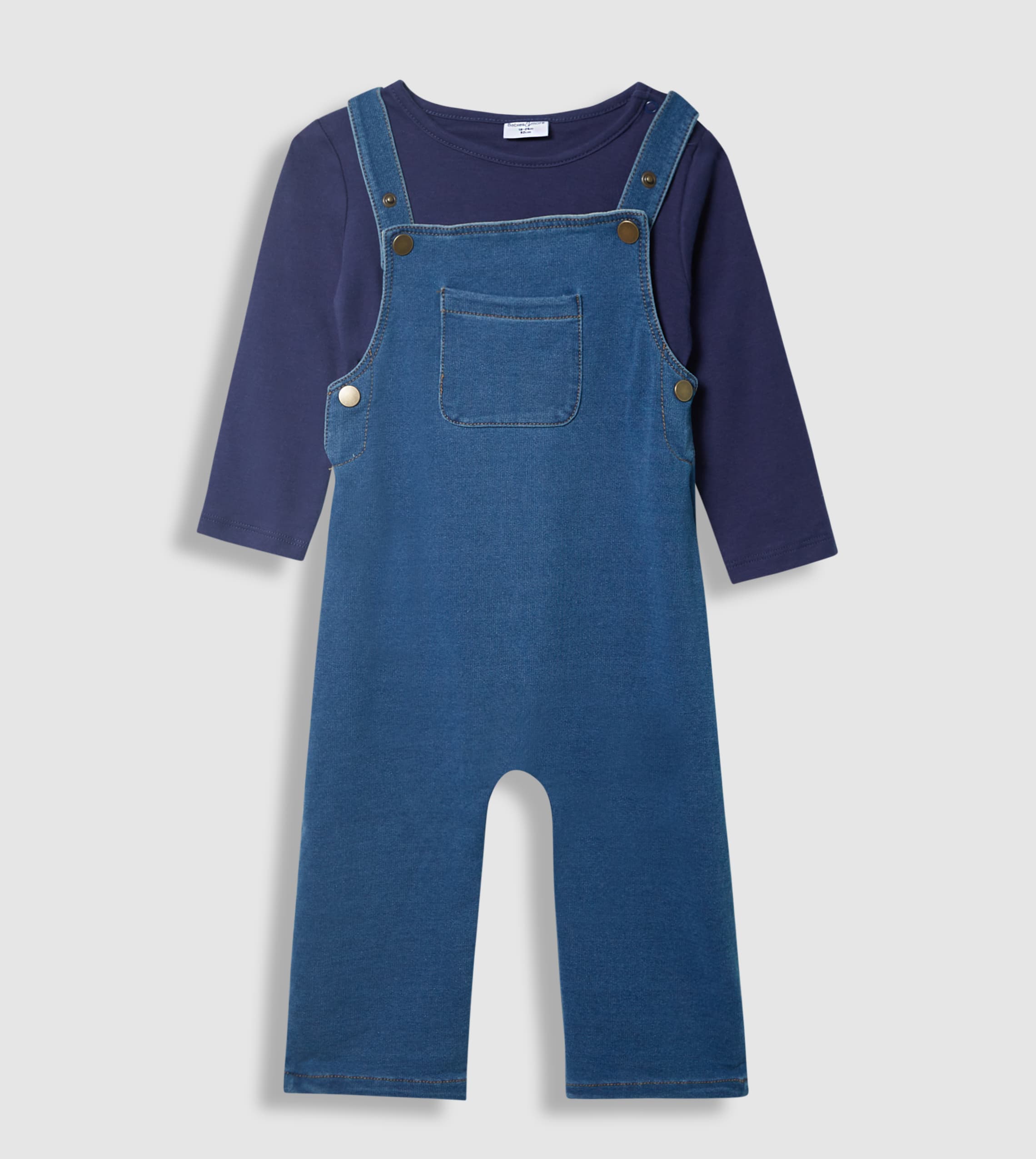 Babies & more - DUNGAREES - DUNGAREE SET L/S