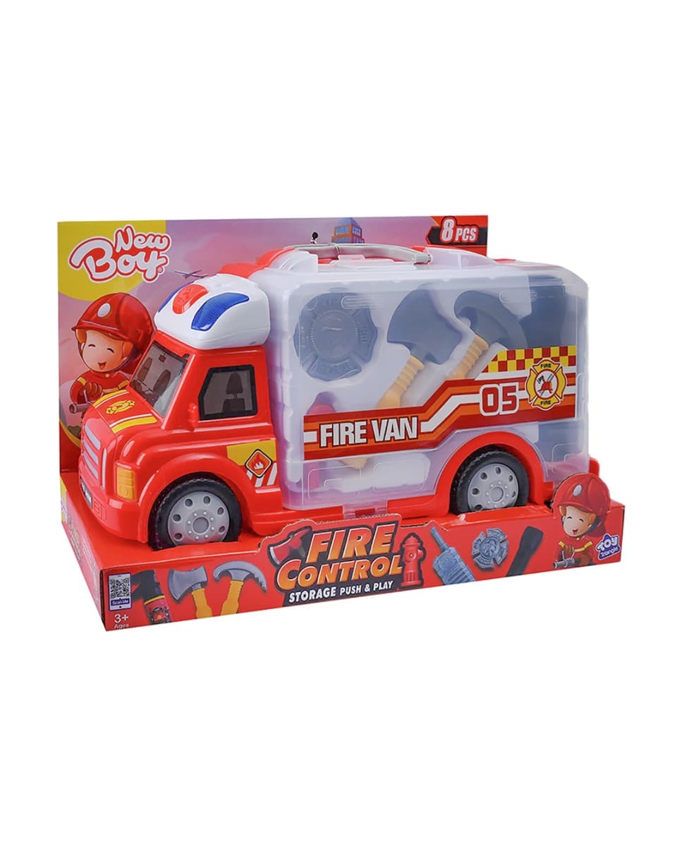New Boy Fire Control Storage Push & Play