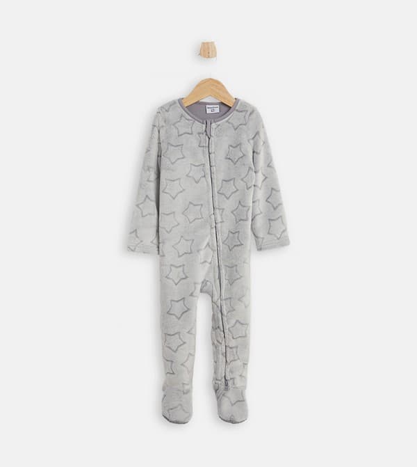 Babies & more Long Sleeve Front-Open Sleepsuit