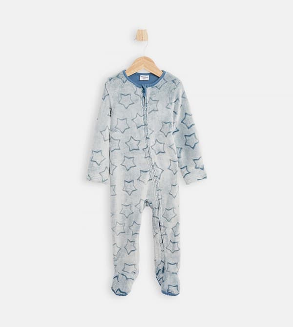 Babies & more Long Sleeve Front-Open Sleepsuit