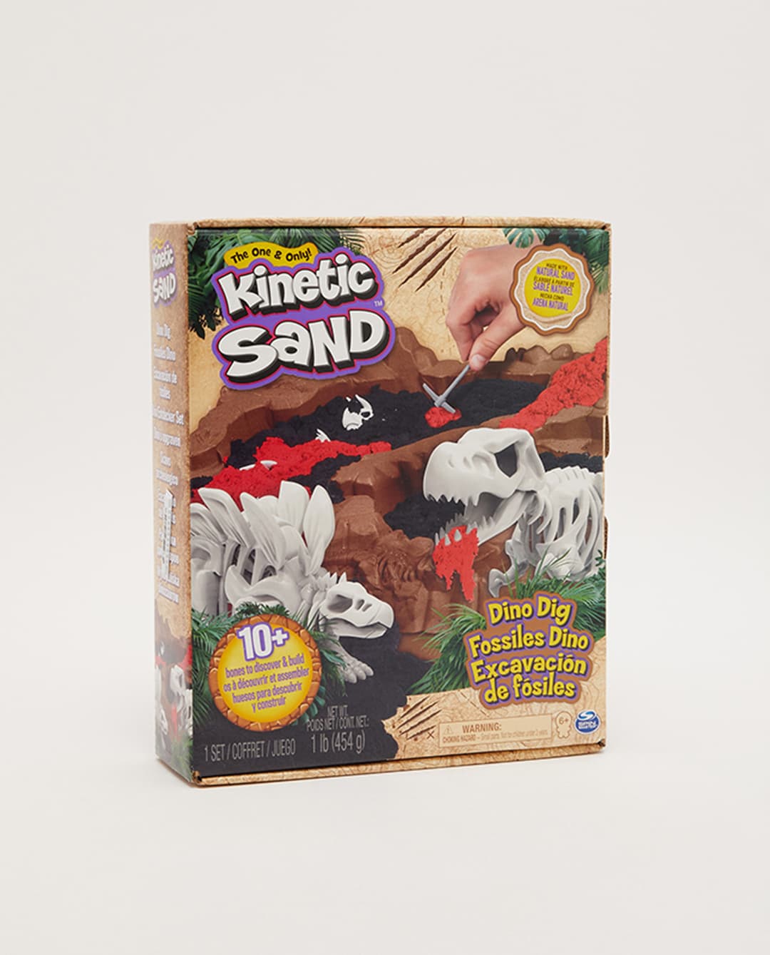 Kinetic Sand Digging For Dinos