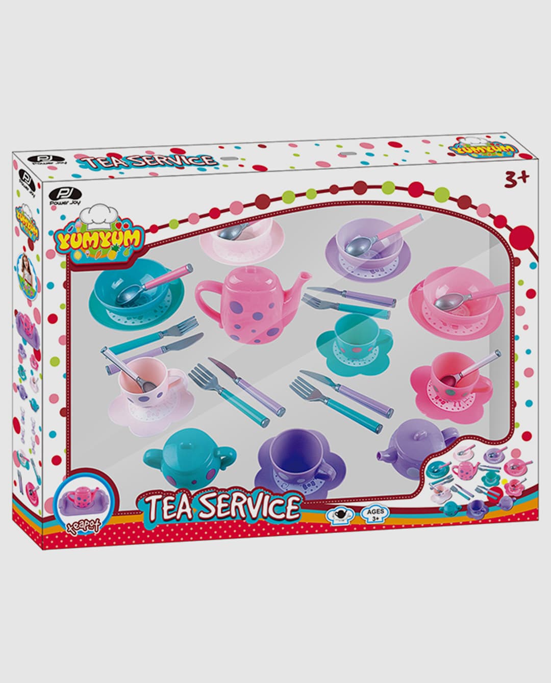 Power Joy Yumyum Tea Service