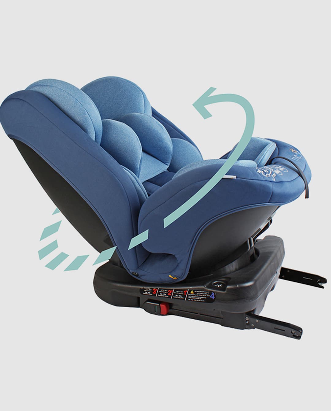 Moon Rover Car Seat For 0-12 Years