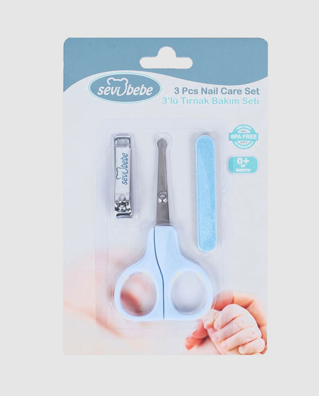R&B Kids 3-Piece Baby Nail Care Set