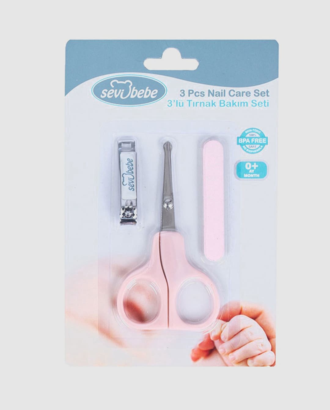 R&B Kids 3-Piece Baby Nail Care Set