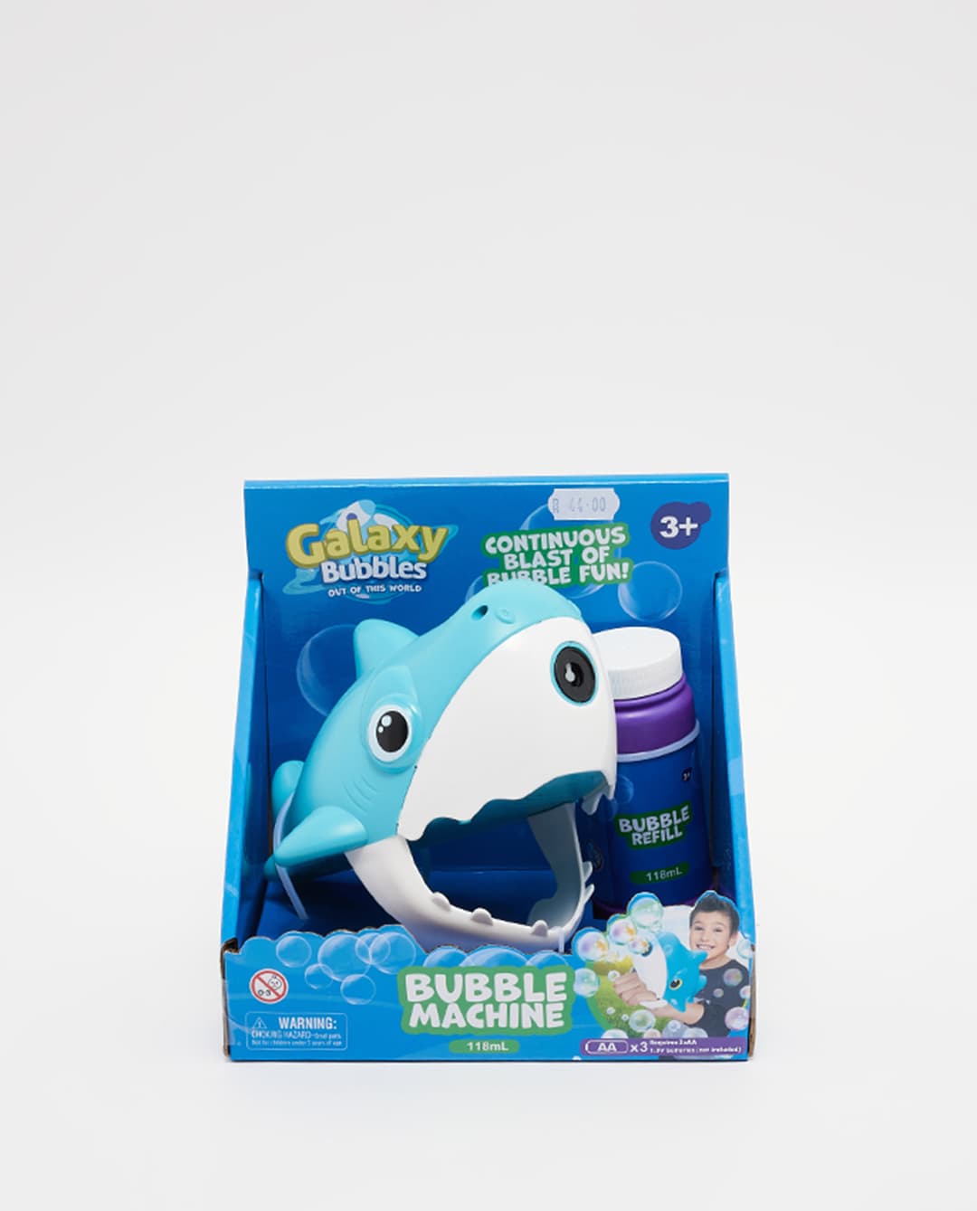 Galaxy Bubbles Hand Held B/O Shark Blower