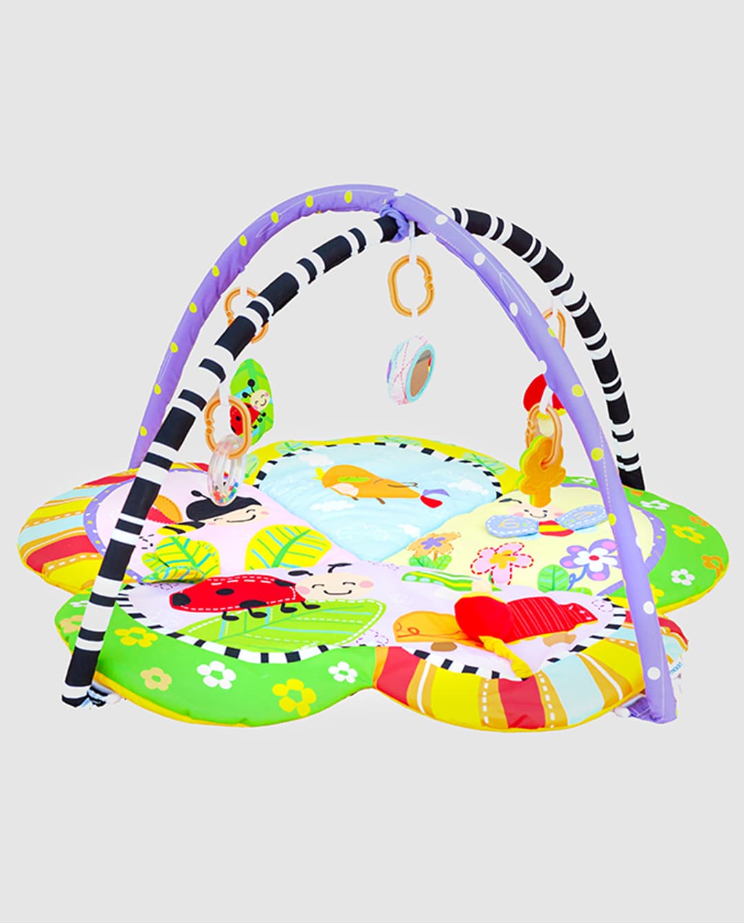 Moon Toys Moon Perky Playmat And Activity Gym Flower