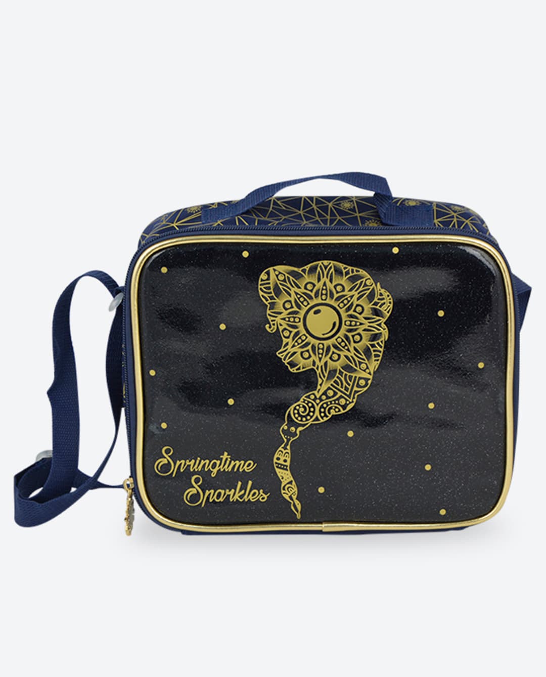 Disney Frozen Printed Top Zip Closure Lunch Bag